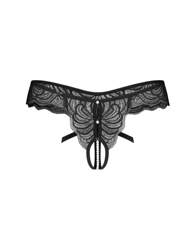 Trinise crotchless thong L/XL