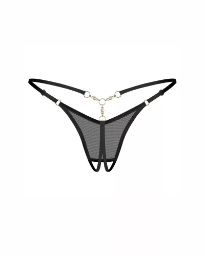 Oxaria crotchless thong L/XL