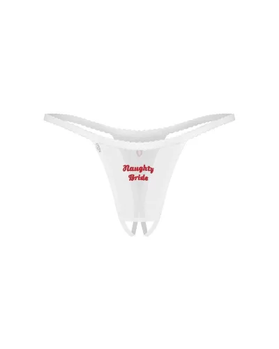 Weddya Bride crotchless thong S/M