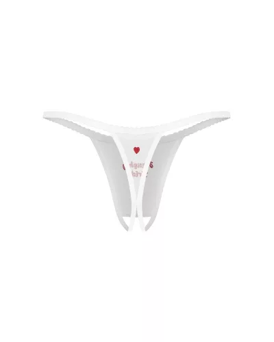 Weddya Bride crotchless thong L/XL