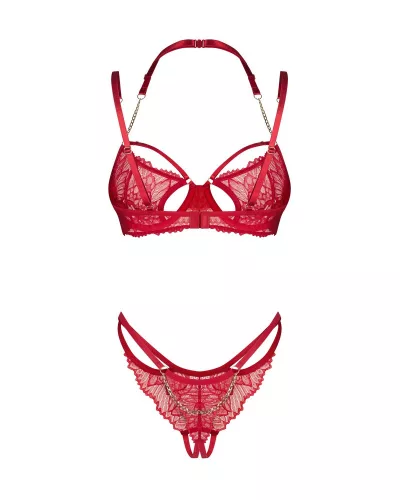 Matildea 2-pcs crotchless set   L/XL
