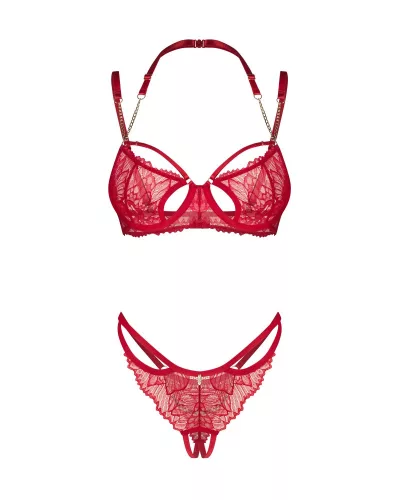 Matildea 2-pcs crotchless set   L/XL