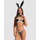 Night  Bunny 4-pcs costume  L/XL