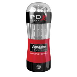 Viewtube See-Thru Stroker Red/Clear