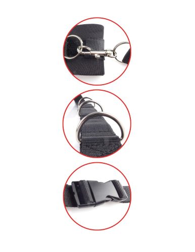 Ultimate Bed Restraint System  Black