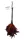 Frisky Feather Duster  Red/Black