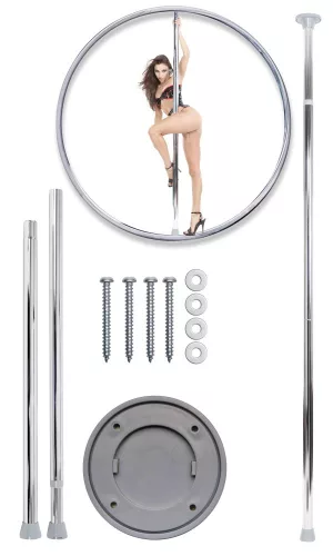 Fantasy Dance Pole  Silver