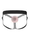 9" Silicone Hollow Strap-On Dual Density