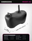 Body Dock Inflatable Love Seat