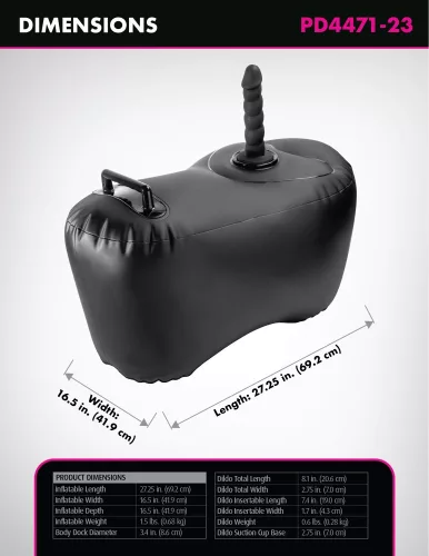 Body Dock Inflatable Love Seat