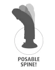 7" Vibrating Cock  Light