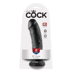 8" Cock  Black