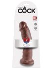9" Cock  Brown