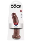 9" Cock  Brown