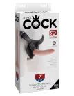Strap on Harness with 7" Cock  Light