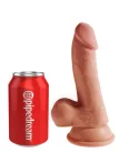 7.5" Triple Density Cock with Balls Light