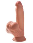 8" Triple Density Cock With Swinging Balls  Light
