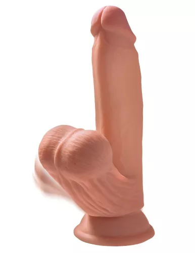 8" Triple Density Cock With Swinging Balls  Light