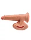8" Triple Density Cock With Swinging Balls  Light