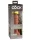 6" Dual Density Silicone Cock  Tan