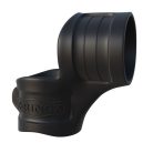 Mr. Big Cock Ring And Ball Stretcher  Black