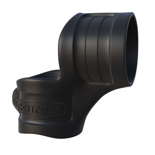 Mr. Big Cock Ring And Ball Stretcher  Black
