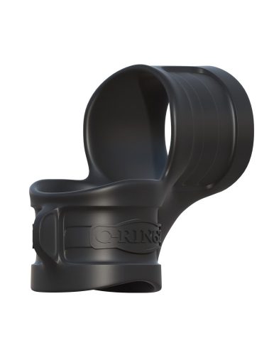 Mr. Big Cock Ring And Ball Stretcher  Black