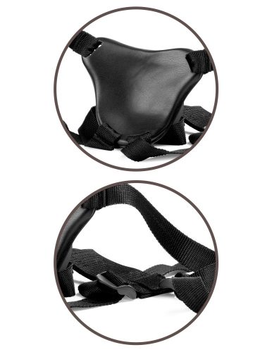 Beginner's Body Dock Strap-on Harness Black/ Black