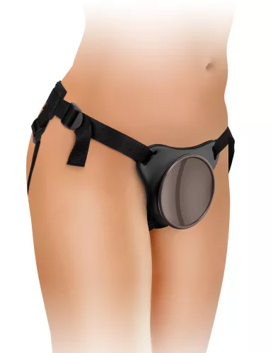 Comfy Body Dock Strap-On Harness Black/ Dark Brown