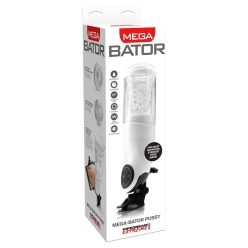 Mega-Bator Pussy  White/Clear