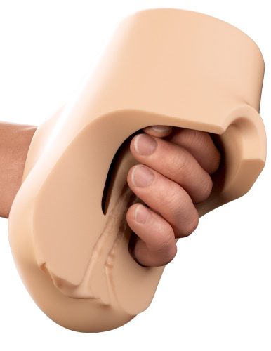 Double Pounder Vibrating Squeeze Stroker