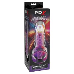 ViewTube XXL See-Thru EZ-Grip LED Stroker