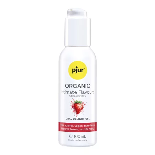 pjur ORGANIC Intimate Flavours Strawberry, 100 ml