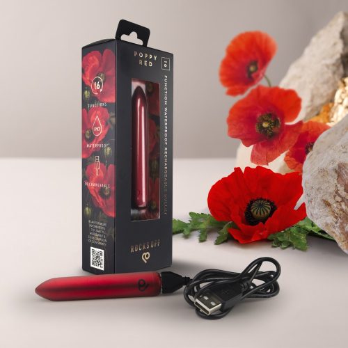 RO 90 Rechargeable bullet - Poppy Red