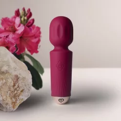 Rechargeable Mini Wand - Azalea Red