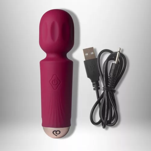 Rechargeable Mini Wand - Azalea Red