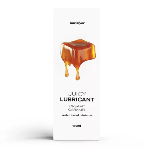 Juicy Lubricant, 300 ml (water) - Creamy Caramel