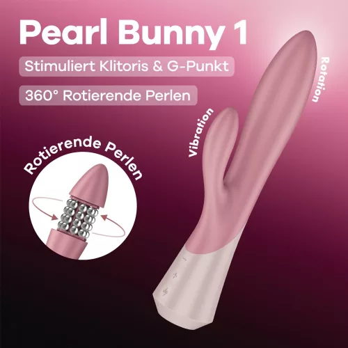 Pearl Bunny 1 - teracotta