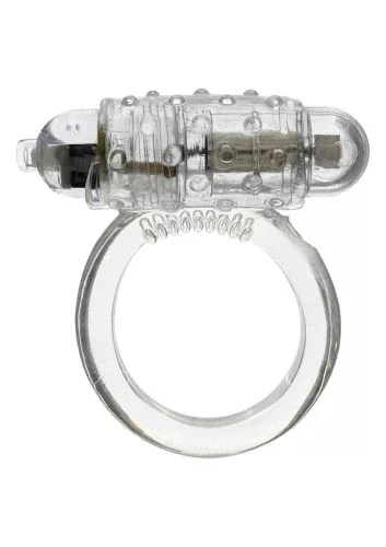 Cockring Silicone Vibrating Clear