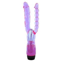 Xcel Double Penetrating Vibrator Purple