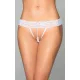 G-string - white {} S/M