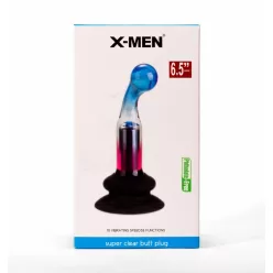 X-MEN 10 Speeds Vibrating Gpot Plug 2
