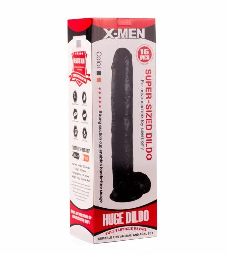 X-MEN 16" Super-Sized Dildo Black