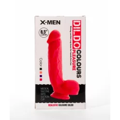 X-MEN 8.5" Dildo Colours Pleasure Black 3