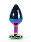 X-MEN Secret Shine Metal Butt Plug Rainbowheart S