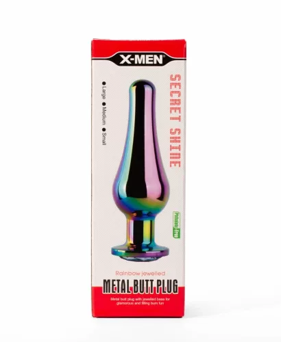 X-MEN Secret Shine Metal Blug Plug Rainbow L