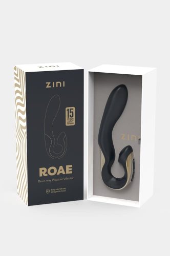 Zini Roae SE Three-way Pleasure Vibrator Black Gold_B0O50_4